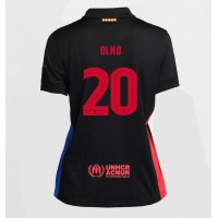 Barcelona Dani Olmo #20 Fotballklær Bortedrakt Dame 2024-25 Kortermet